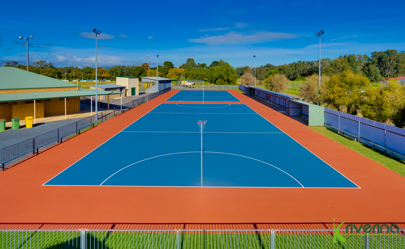 Netball Court Construction Services - Riverina Sporting Services