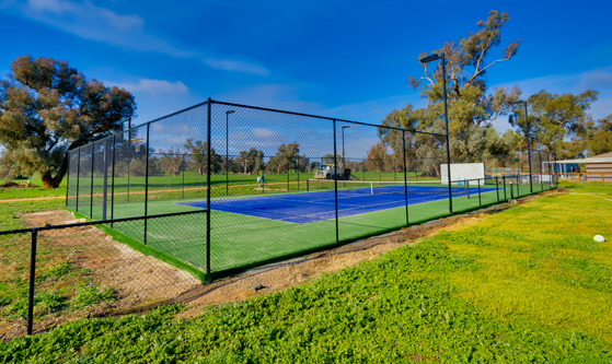 Private Tennis Court Riverina Sports Project